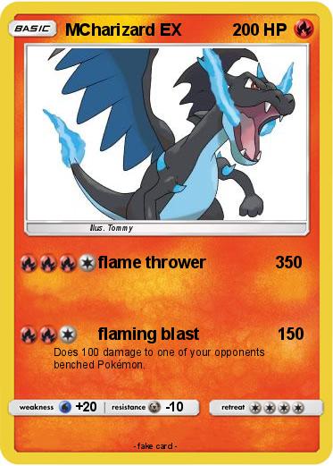Pokemon MCharizard EX