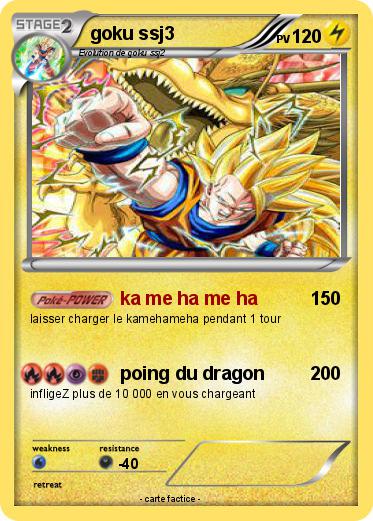 Pokemon goku ssj3