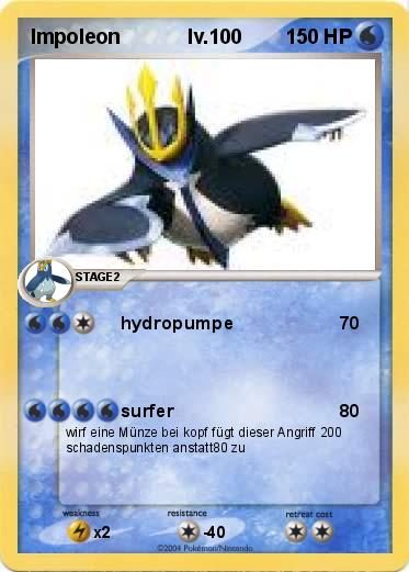 Pokemon Impoleon            lv.100 