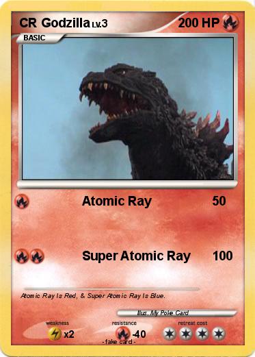 Pokemon CR Godzilla