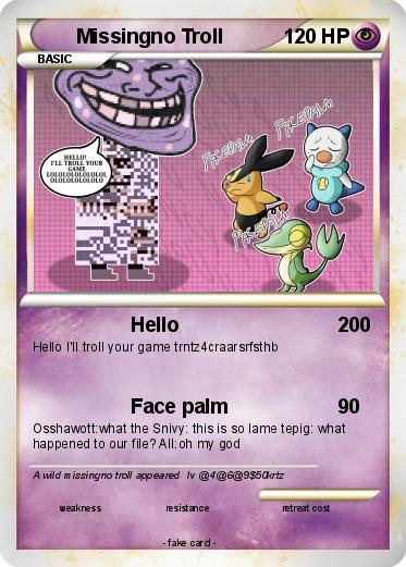 Pokemon Missingno Troll