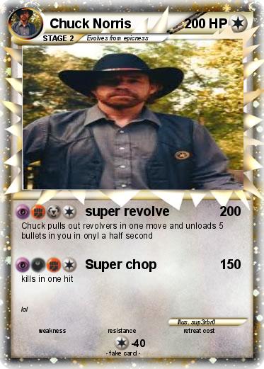 Pokemon Chuck Norris