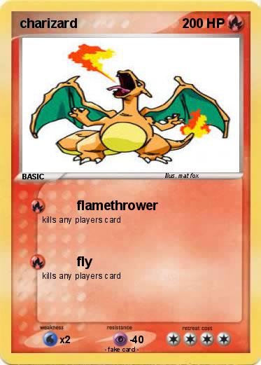 Pokemon charizard