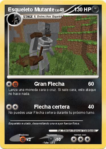 Pokemon Esqueleto Mutante