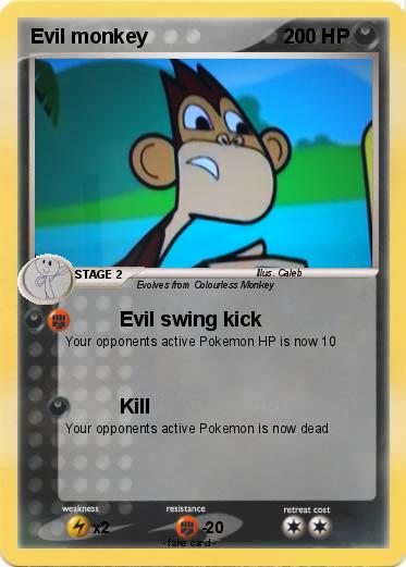 Pokemon Evil monkey