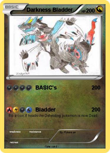Pokemon Darkness Bladder