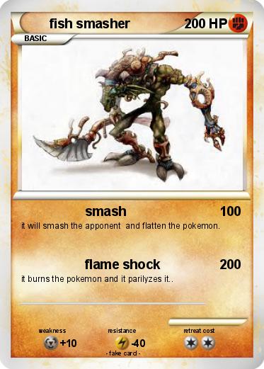 Pokemon fish smasher