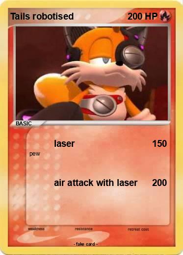 Pokemon Tails robotised