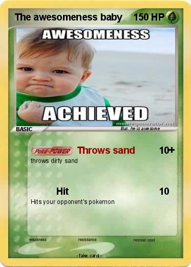 Pokemon The awesomeness baby