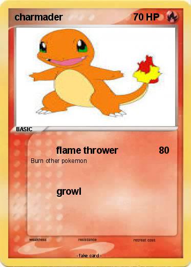 Pokemon charmader