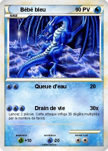 Pokemon Bébé bleu