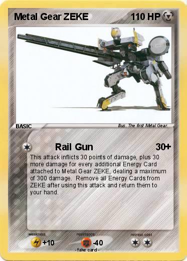 Pokemon Metal Gear ZEKE