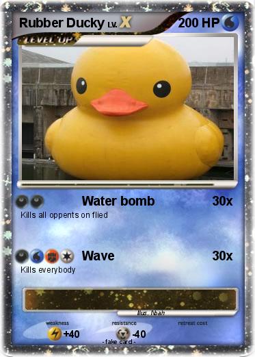 Pokemon Rubber Ducky