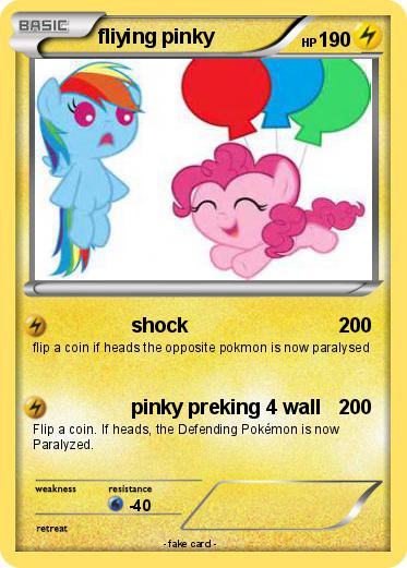 Pokemon fliying pinky