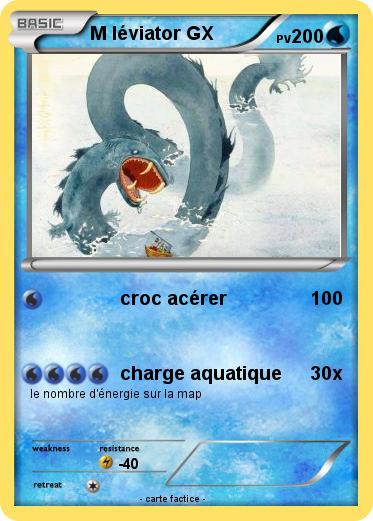 Pokemon M léviator GX