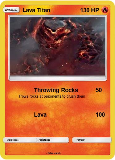 Pokemon Lava Titan