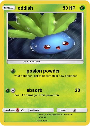 Pokemon oddish