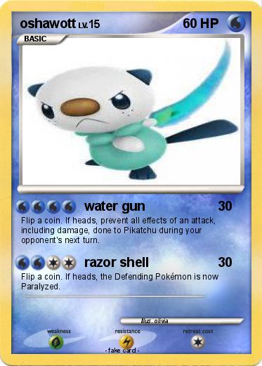 Pokemon oshawott