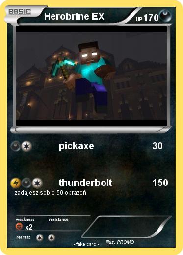 Pokemon Herobrine EX