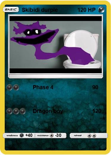 Pokemon Skibidi durple