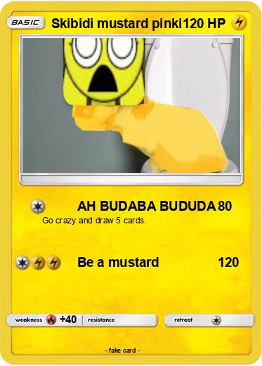 Pokemon Skibidi mustard pinki