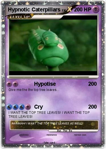 Pokemon Hypnotic Caterpillars
