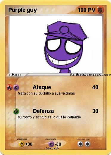 Pokemon Purple guy