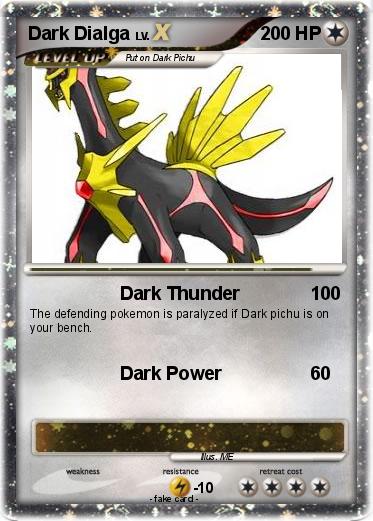 Pokemon Dark Dialga