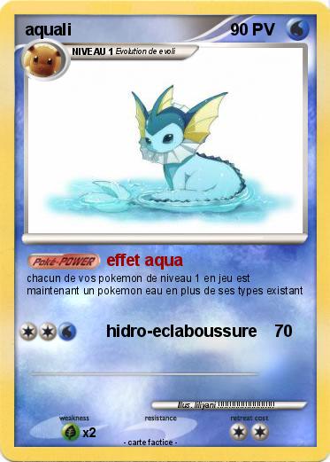 Pokemon aquali