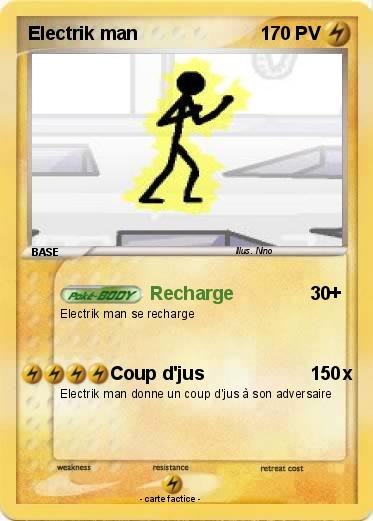 Pokemon Electrik man