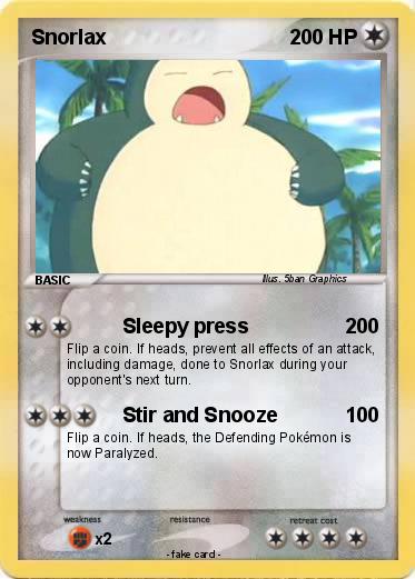 Pokemon Snorlax