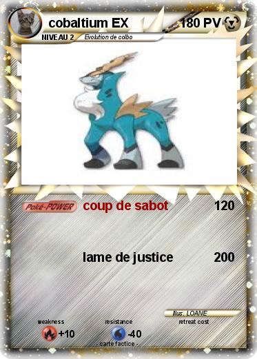Pokemon cobaltium EX