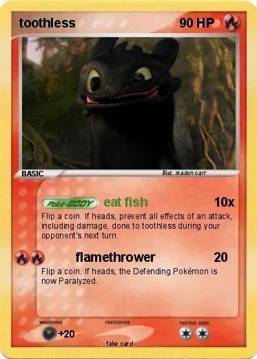 Pokemon toothless