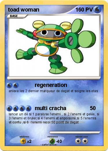 Pokemon toad woman