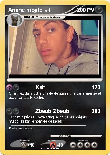 Pokemon Amine mojito