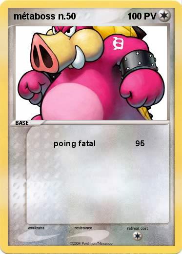 Pokemon métaboss n.50