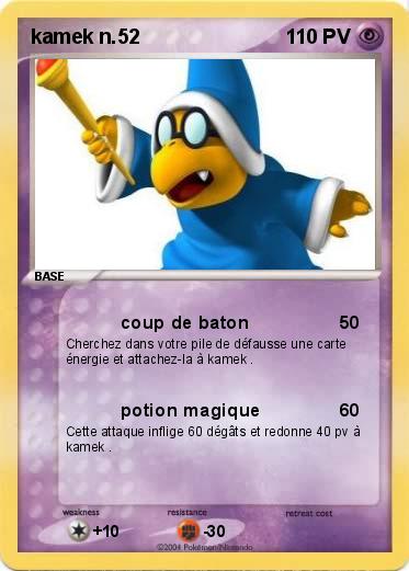 Pokemon kamek n.52