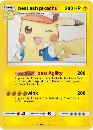 Pokemon best ash pikachu