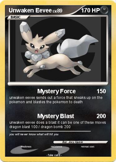 Pokemon Unwaken Eevee