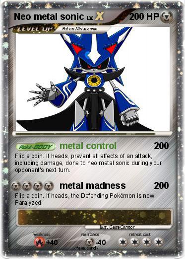 Pokemon Neo metal sonic