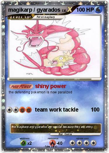 Pokemon magikarp / gyarados