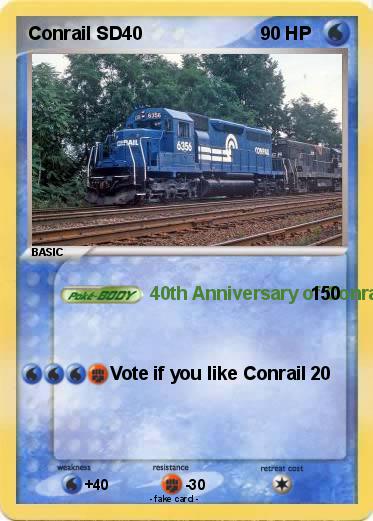 Pokemon Conrail SD40