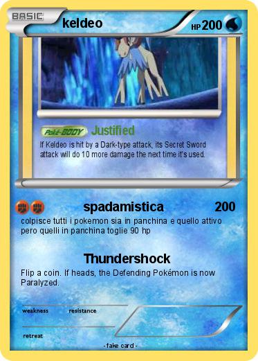 Pokemon keldeo