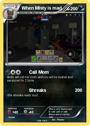 Pokemon When Misty is mad