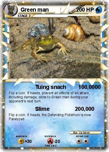 Pokemon Green man