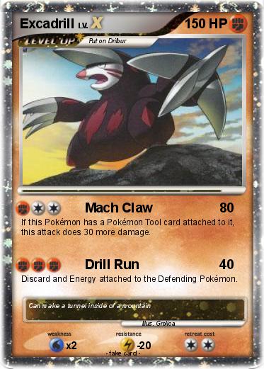 Pokemon Excadrill