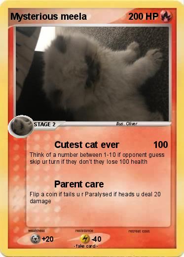 Pokemon Mysterious meela