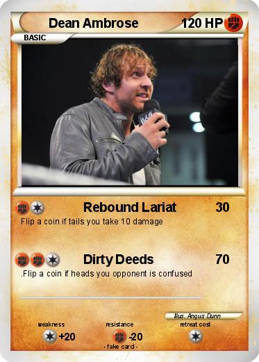 Pokemon Dean Ambrose