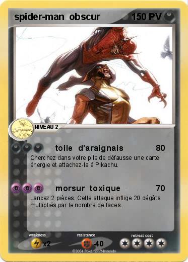 Pokemon spider-man  obscur