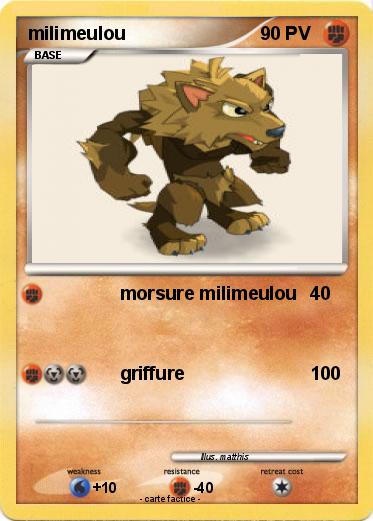 Pokemon milimeulou